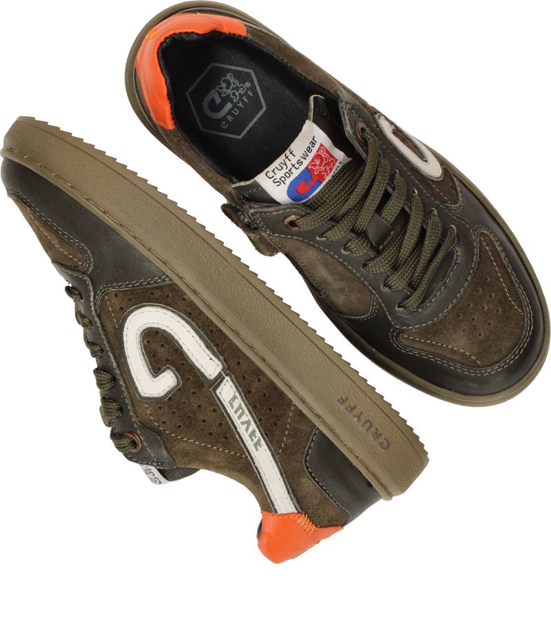 Cruyff Slice Sneakers Groen Jongens