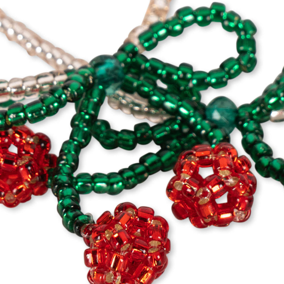 Konges sløjd ketting en armband - cherry