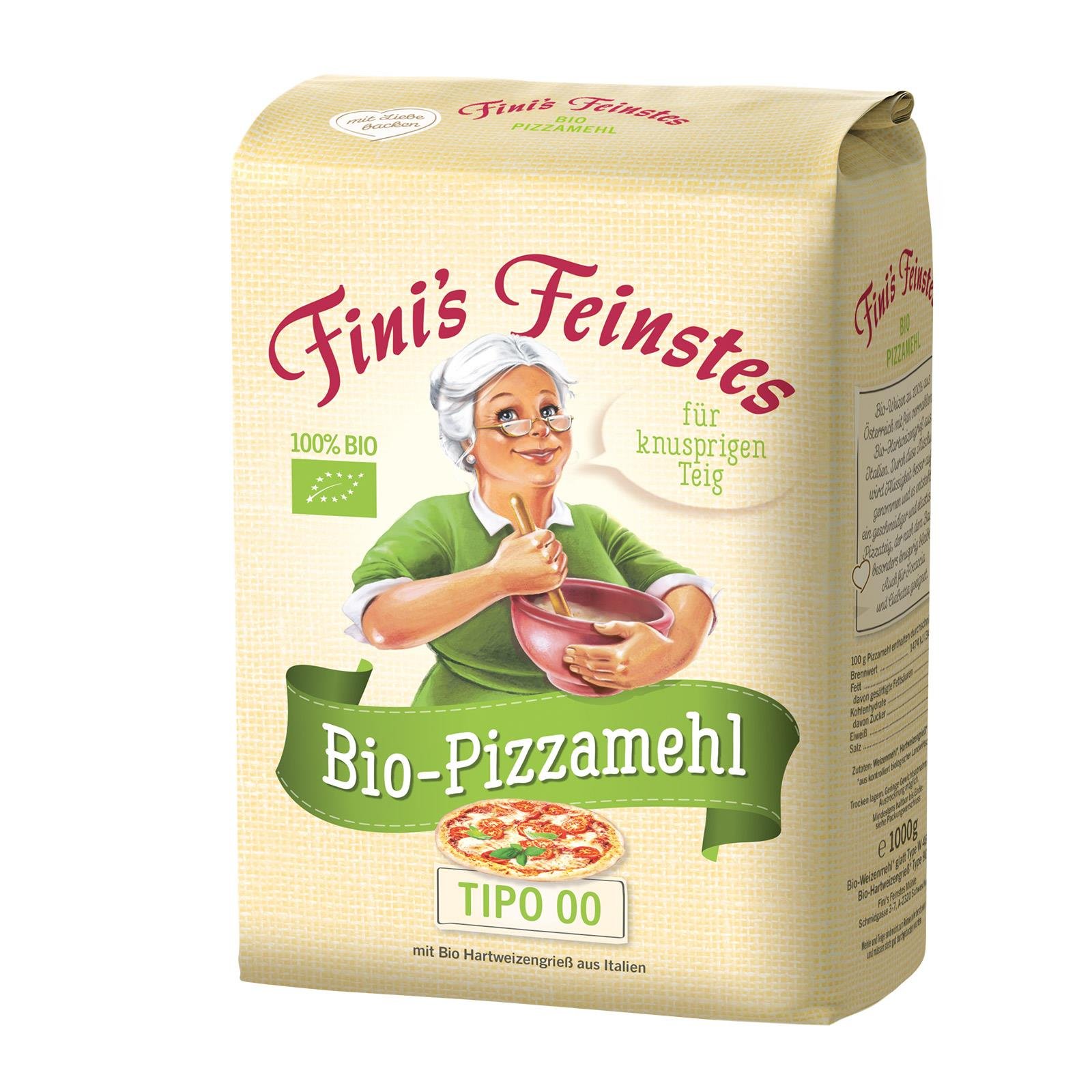 Fini's Feinstes Bio-Pizzamehl