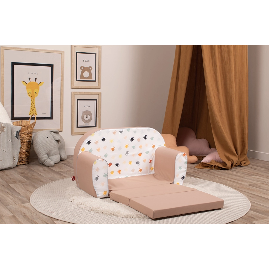 knorr toys® Kindersofa - Pastell stars