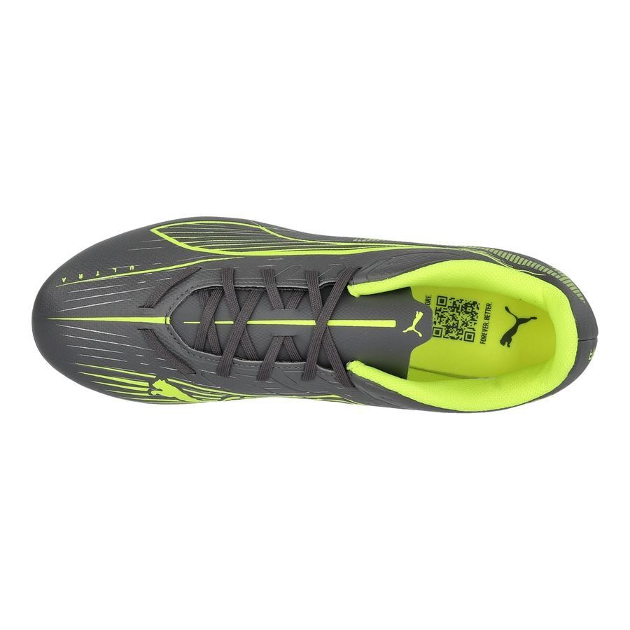 PUMA Ultra 5 Play FG/AG Audacity - Matte Aged Silver/Jaune/Argenté Femme
