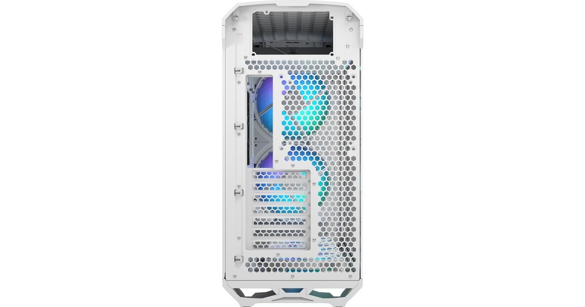 Fractal DesignTorrent white RGB TG Clear Tint midi tower behuizing  (Wit | 2x USB-A | 1x USB-C | RGB | Window)
