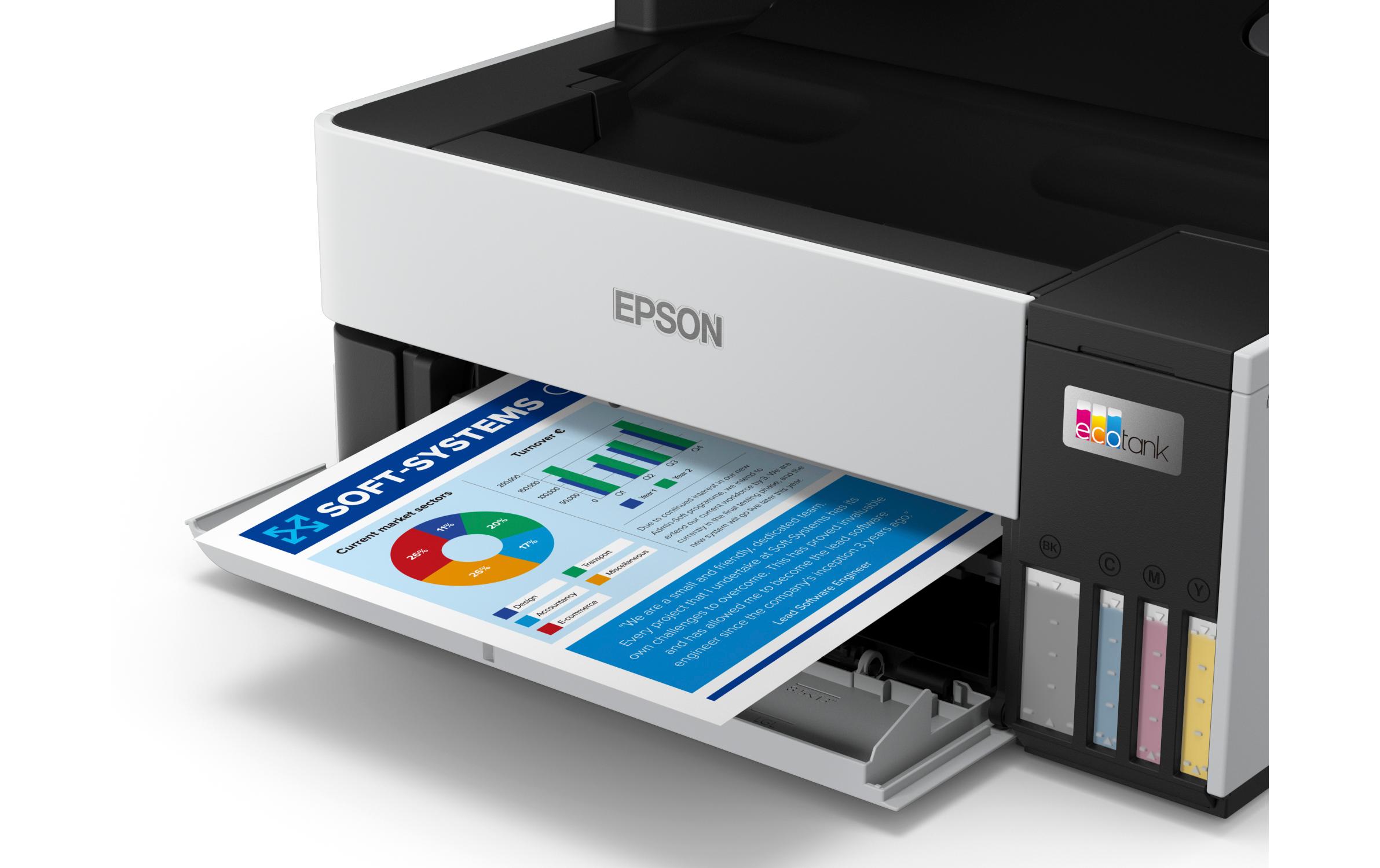 Multifunktionsdrucker EcoTank ET-5170<br>4-in-1-Multifunktions-Tintenstrahldrucker mit Ecotank-System