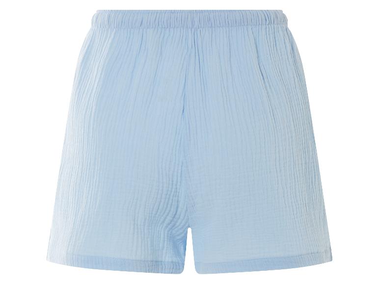 Korte mousseline dames broek