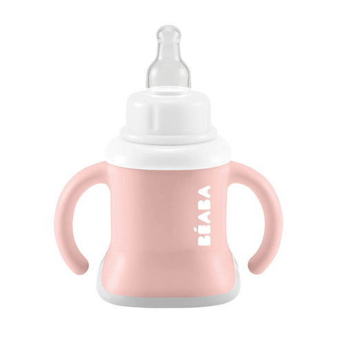 Tasse evoluclip 3 en 1 old pink - BEABA