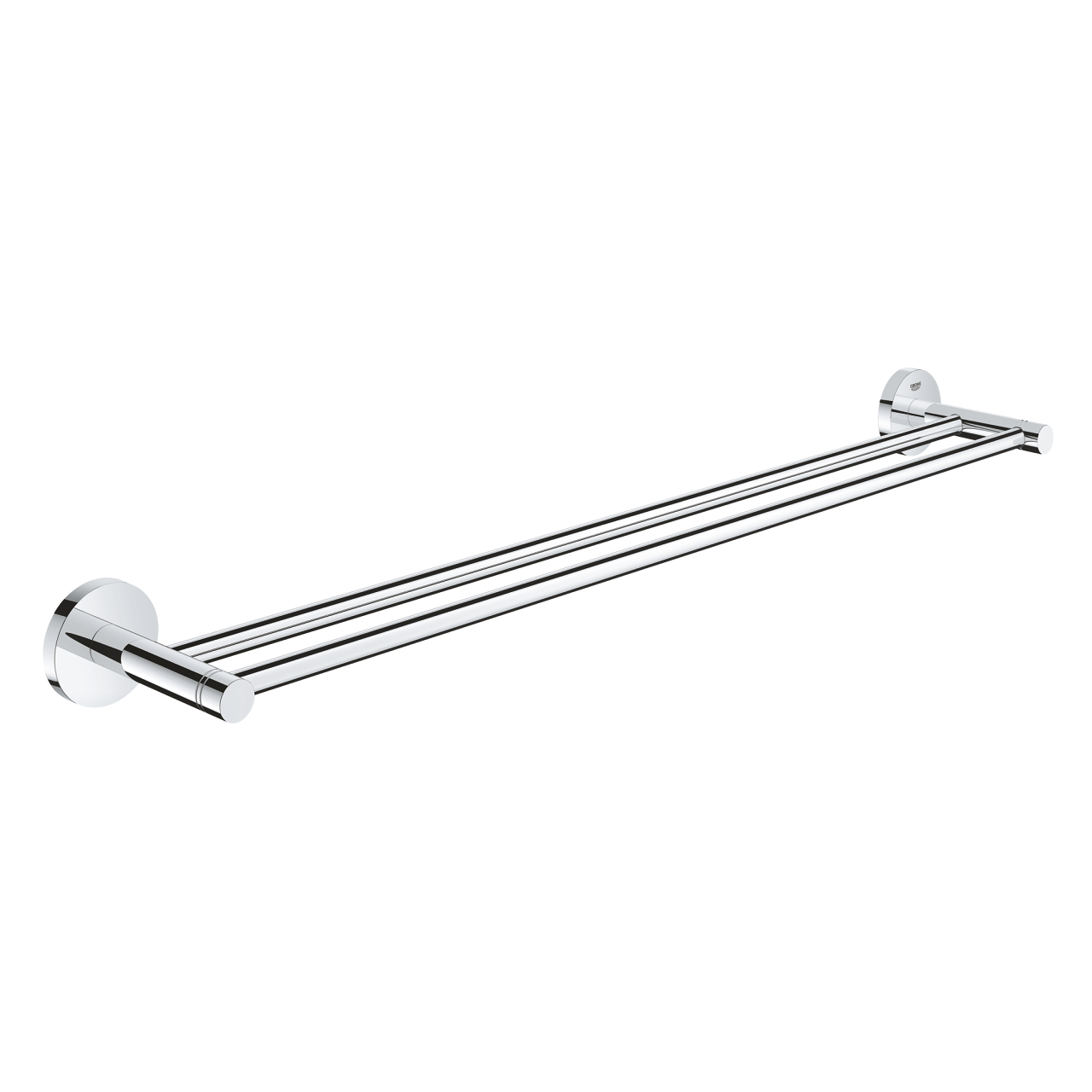 Grohe Essentials handdoekhouder dubbel 60cm chroom