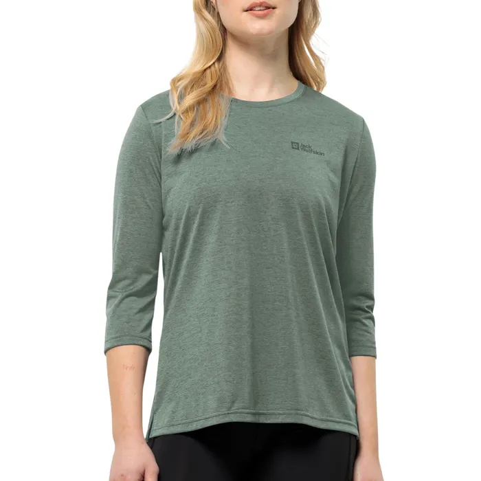 Jack Wolfskin Crosstrail 3/4 T Shirt Dames