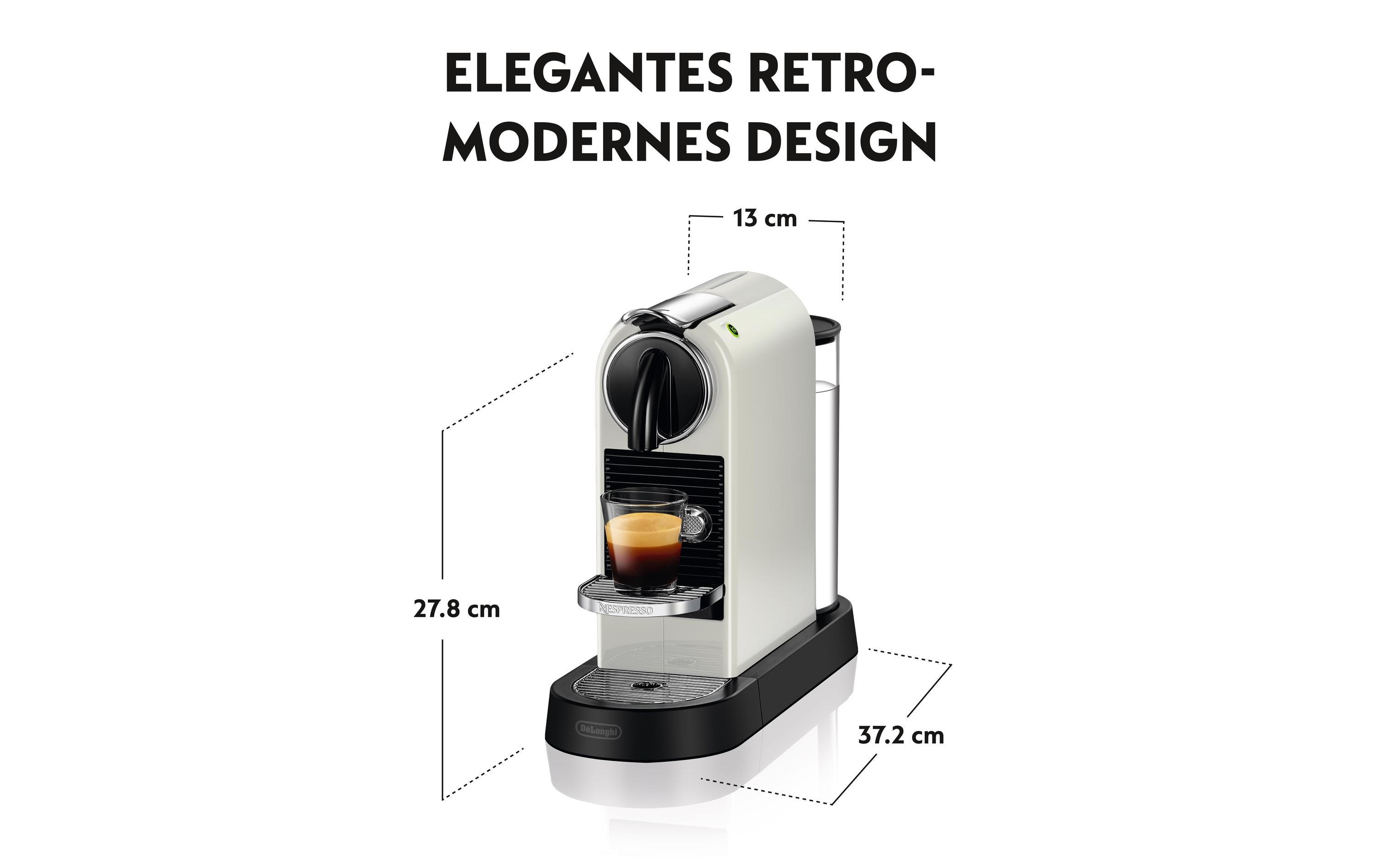 Kaffeemaschine Nespresso CitiZ EN167.W Weiss<br>Kaffeemaschine