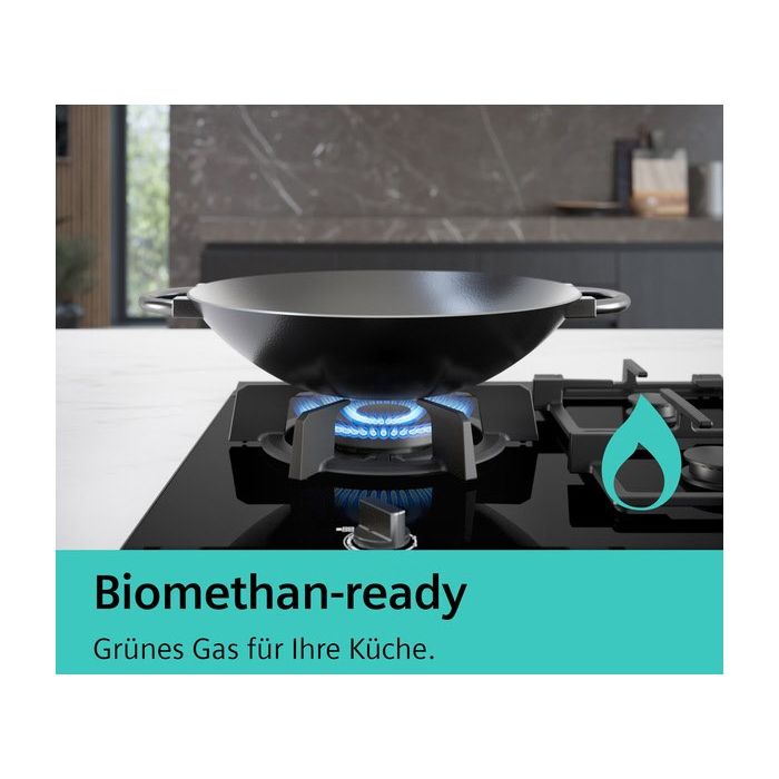 Siemens Gaskochfeld iQ700 ER3A6BB70D Schwarz