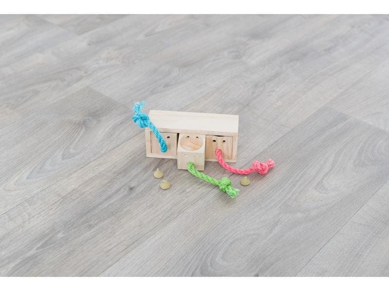 Trixie Spielzeug Snack Würfel, 15 x 5.5 x 6 cm Snackspielzeug für Vögel