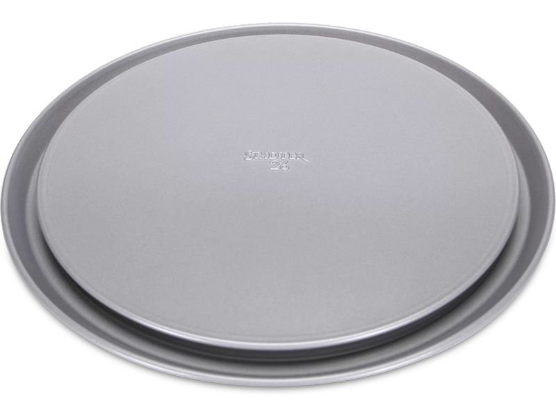 Städter Springform mit Flachboden Silber, 26 cm Backform für Kuchen