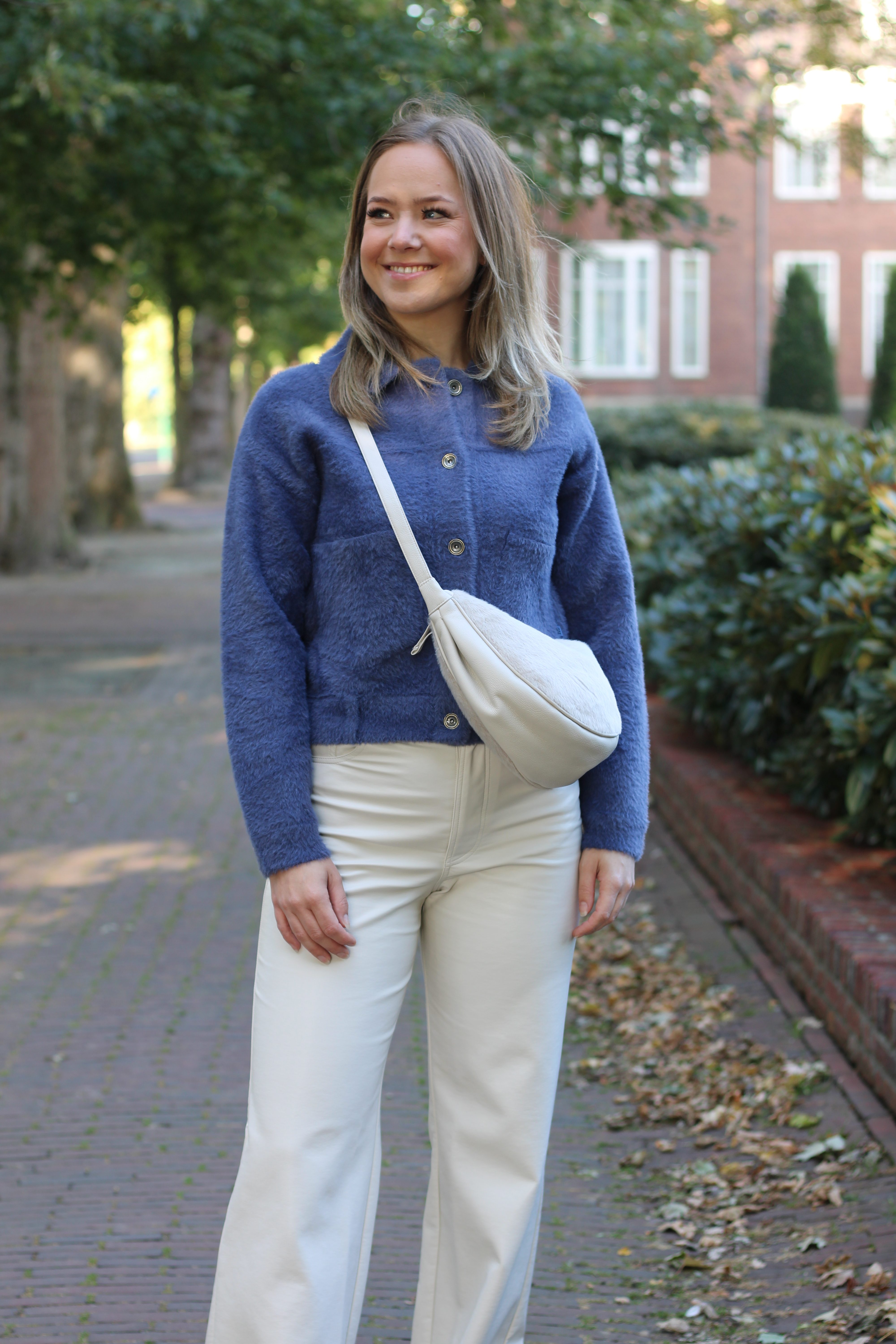 Rino & Pelle - Bubbly Boxy Jacket - Blue Shadow