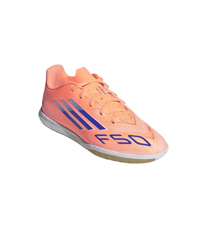 adidas F50 CLUB IN J JI0041 BEAORA-LUCBLU-FTWWHT