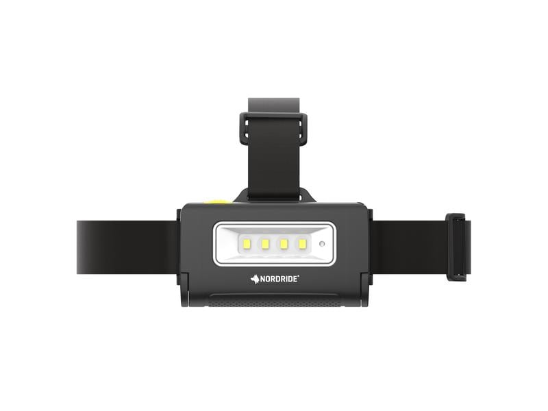 Nordride Stirnlampe DUO Schwarz, 300 lm, IP 65 LED Taschenlampe