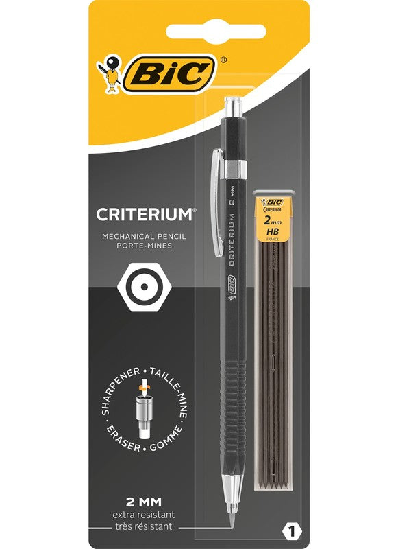 Lapiseira Criterium 2mm com Minas Bic