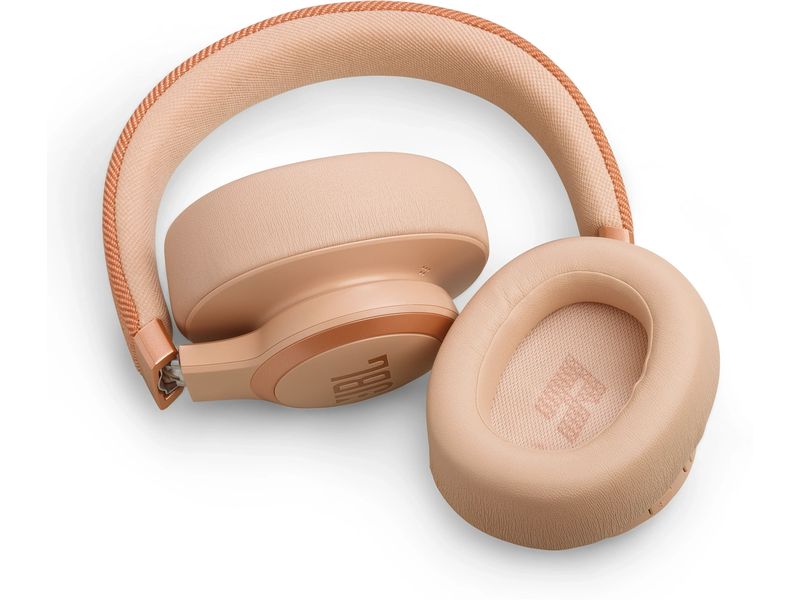 JBL Wireless On-Ear-Kopfhörer Live 770NC Rose Kabelloser Over-Ear-Kopfhörer mit True Adaptive Noise Cancelling