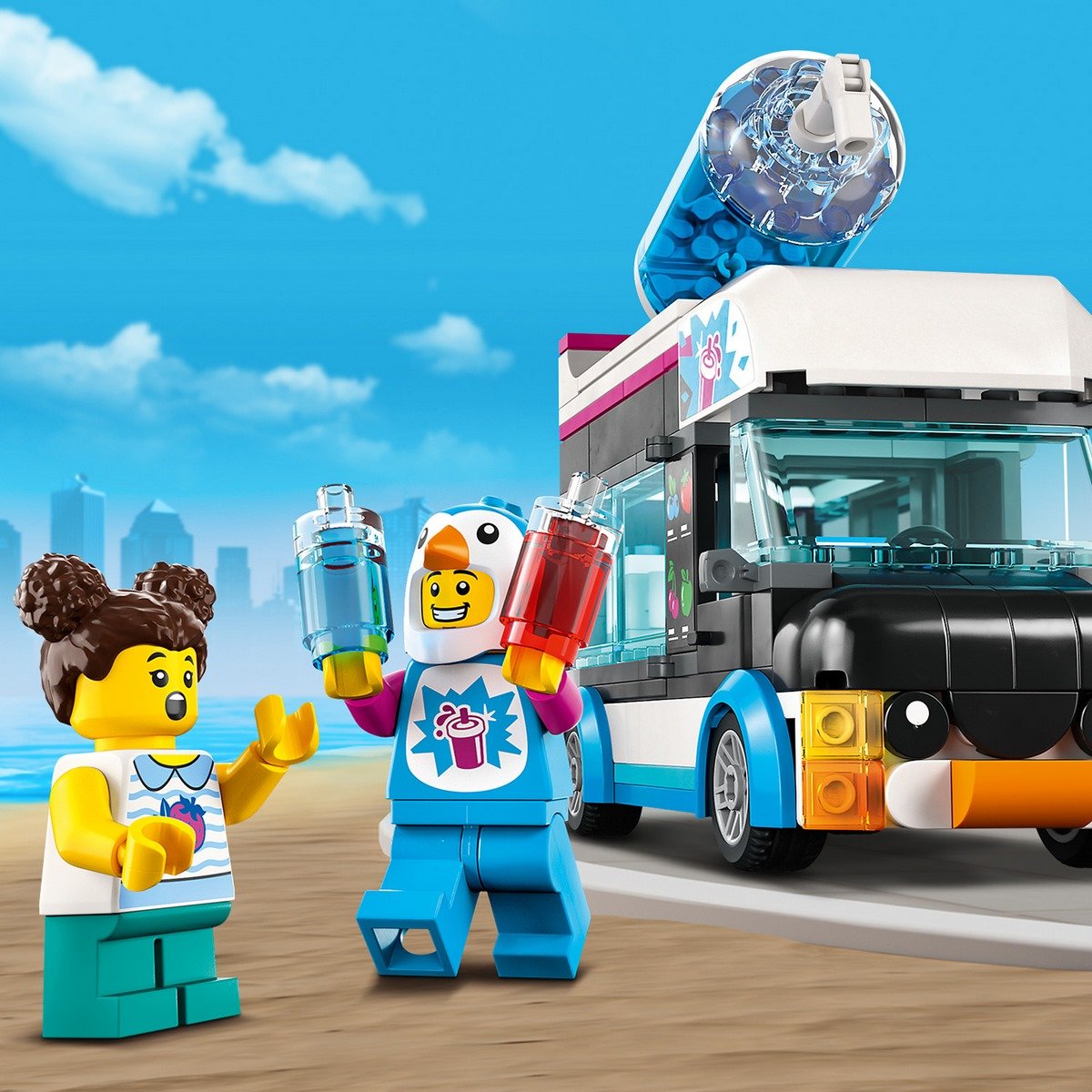 Camion à granités du pingouin Lego City 60384
