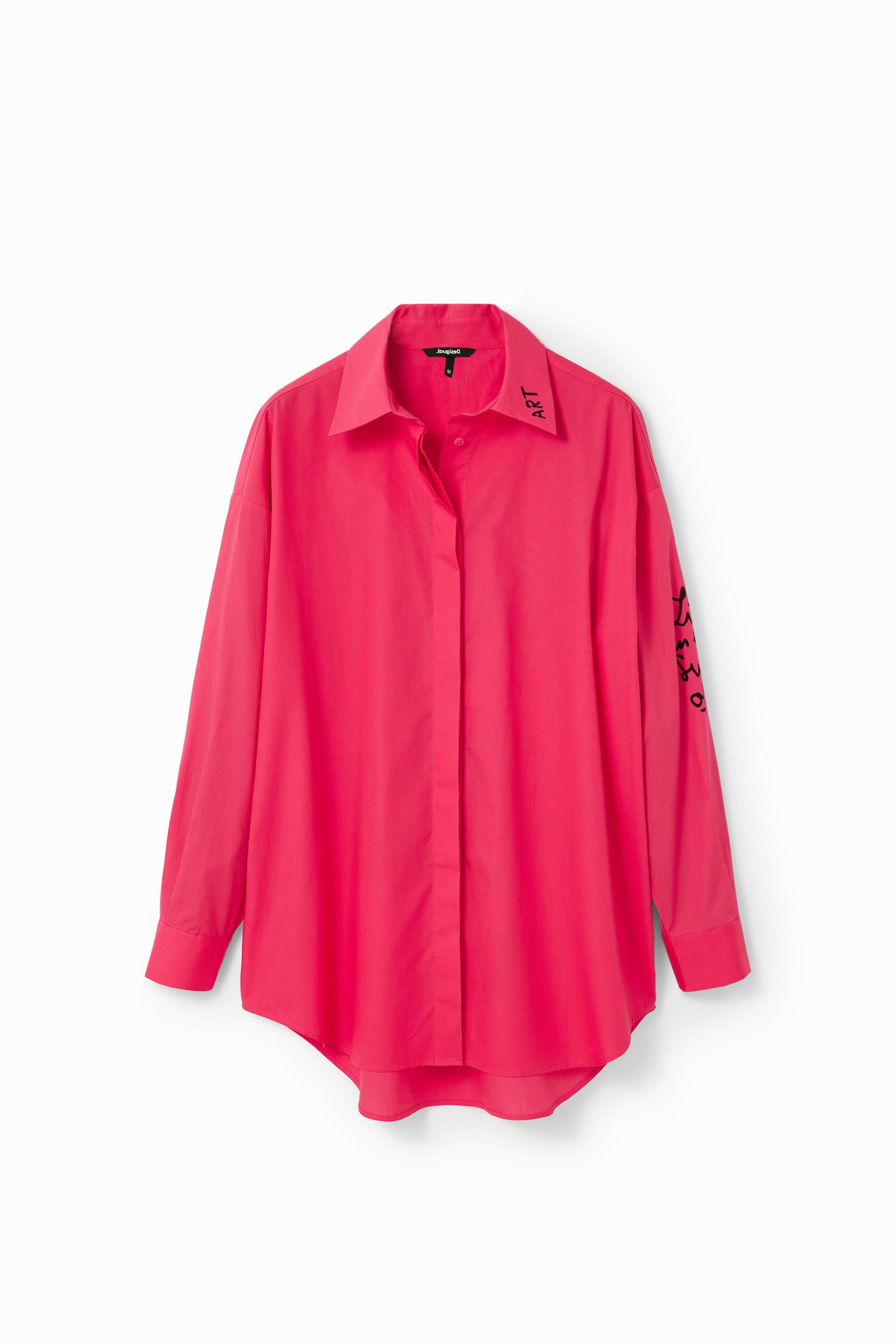 Chemise oversize visages