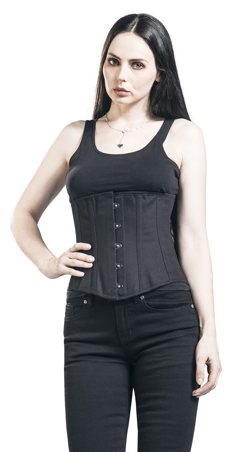 Serre-Taille Noir | Gothicana by EMP Corset