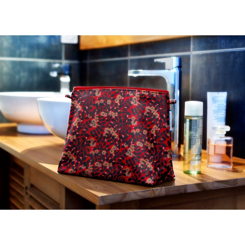 Trousse De Toilette Feuillage Vermillon