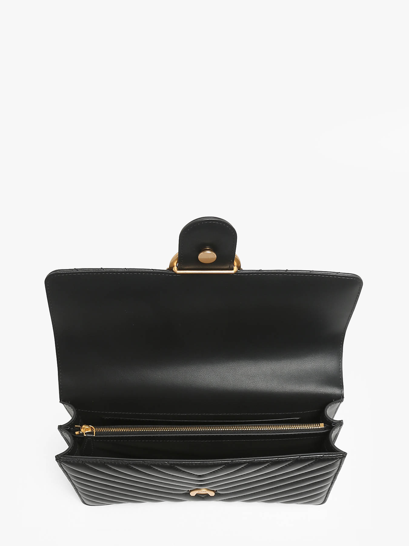Sac bandoulire Love bag quilt cuir PINKO