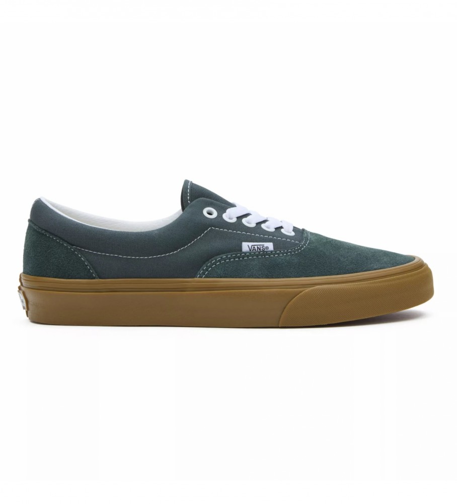 Tênis Vans UA Era de camurça, azul-petróleo