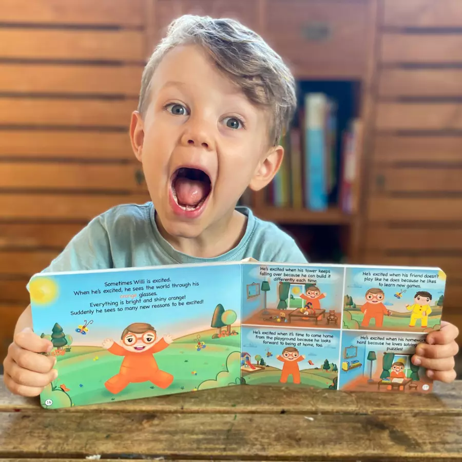 Schmetterline Buch: Willie´s Magic Glasses, Sprache: Englisch