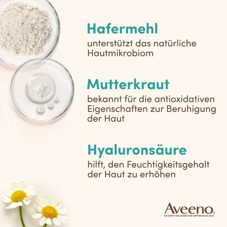 Aveeno Calm + Restore Hafer Tagespflege Creme LSF 50, 50 ml