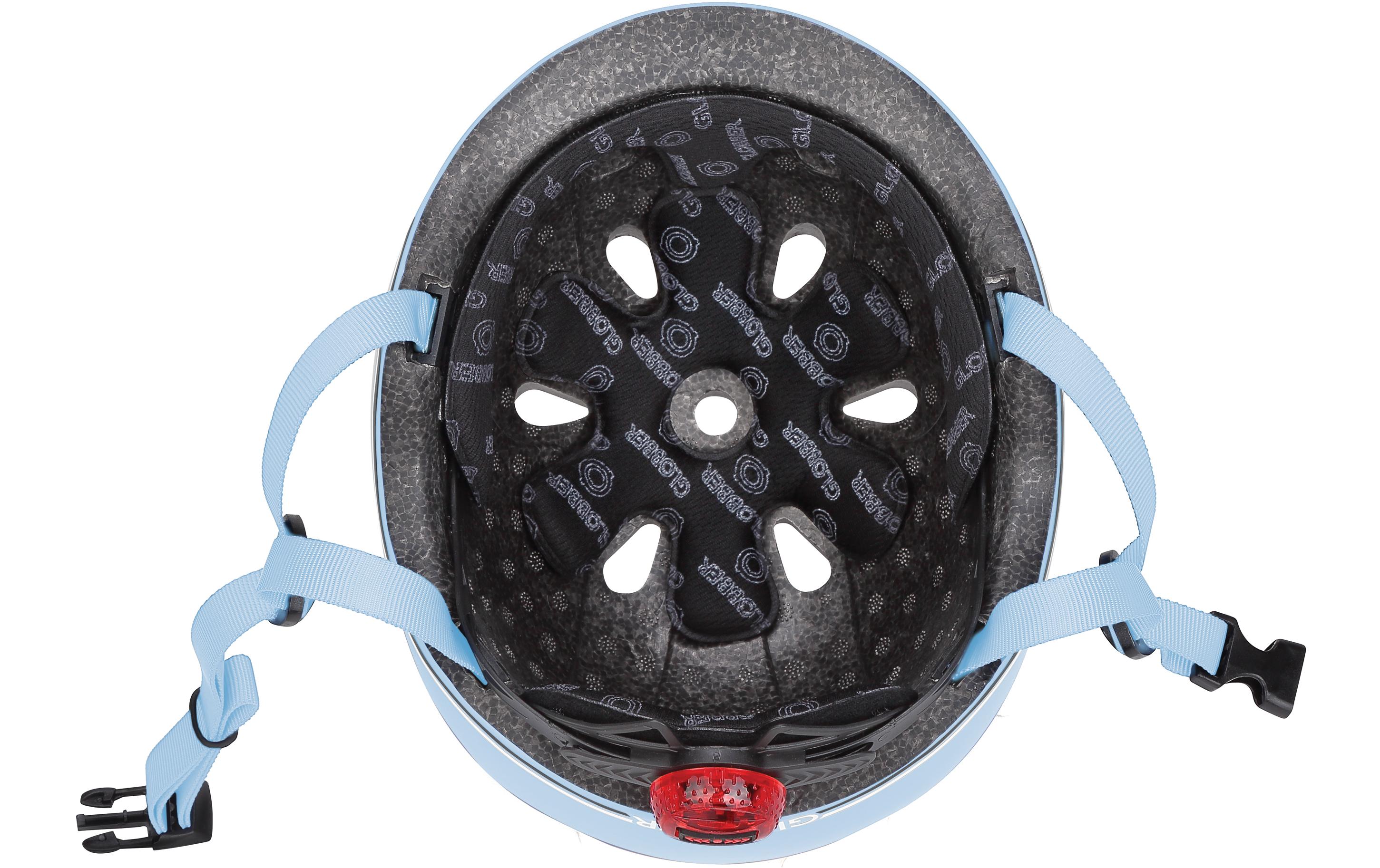 Helm Go Up Lights XXS/XS PastelblauHelm für Kinder