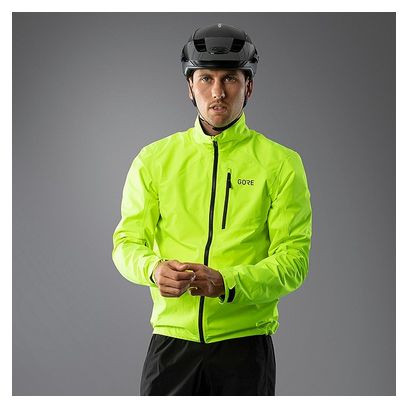 Veste GORE Wear GORE-TEX Paclite Jaune Fluo