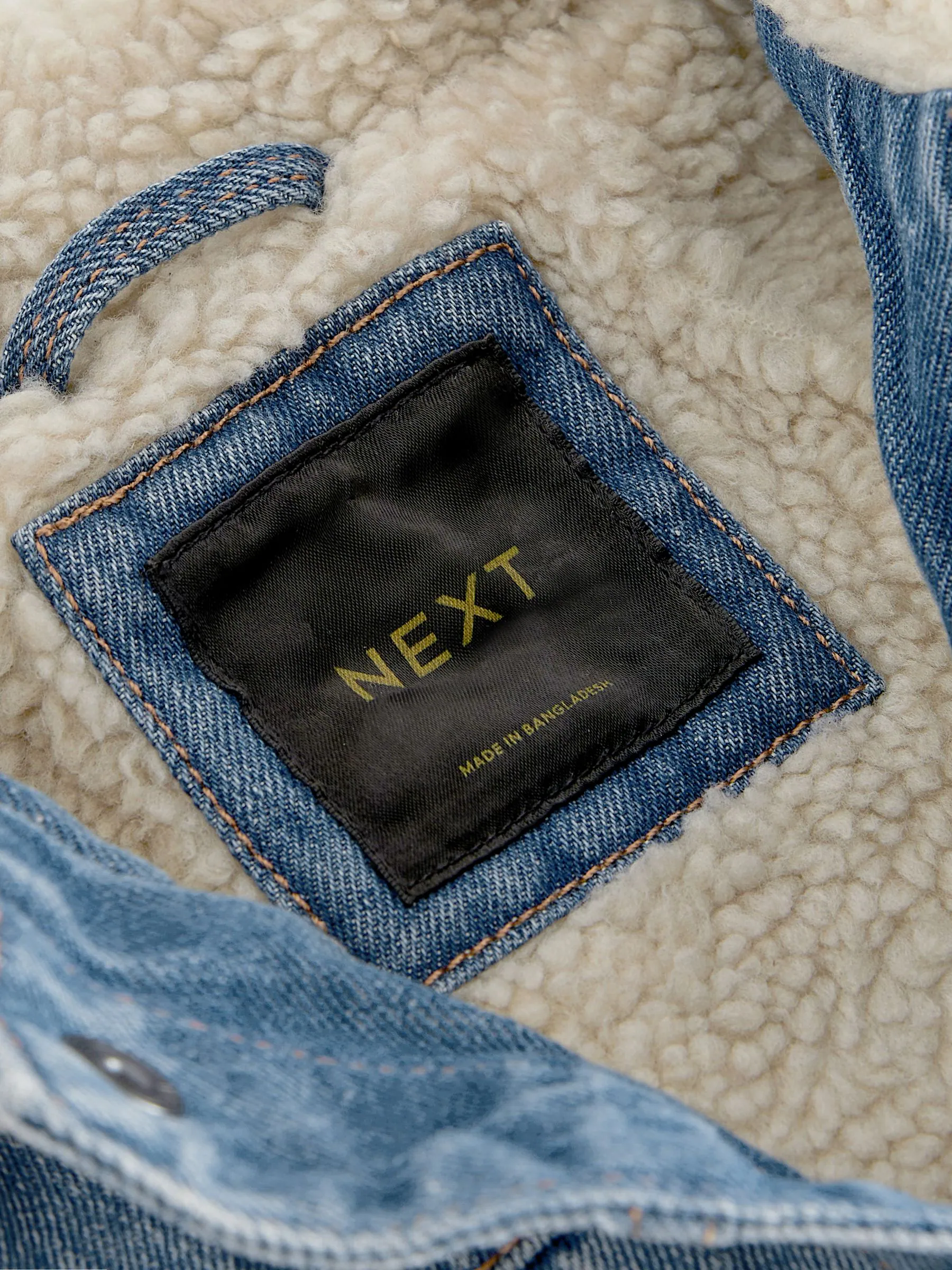 Blauw - Denim jack (3 mnd-10 jr)