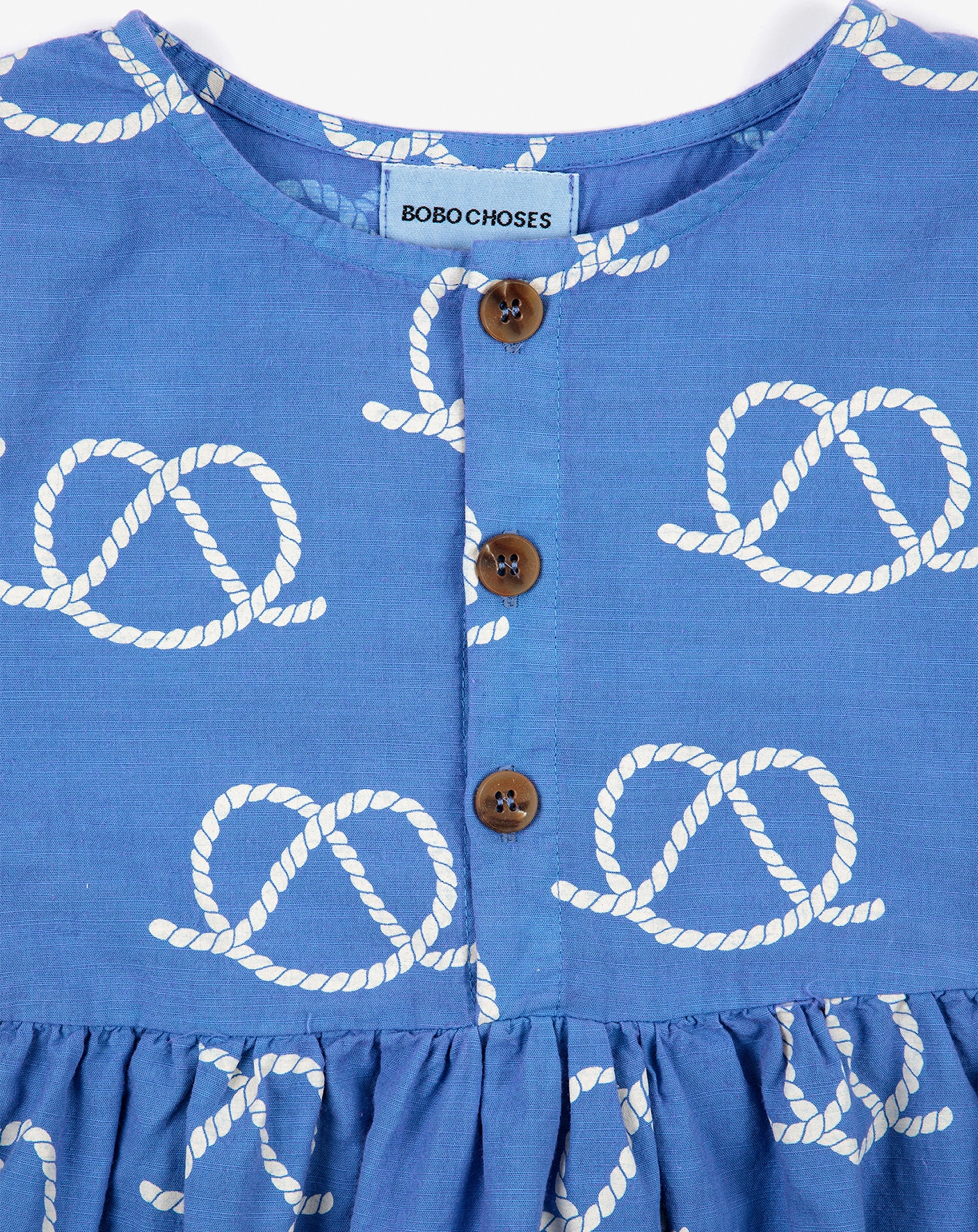 Kleid SAIL ROPE ALL OVER in blue