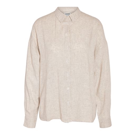 Noisy May Leilani Loose Skjorte, Natural, XL
