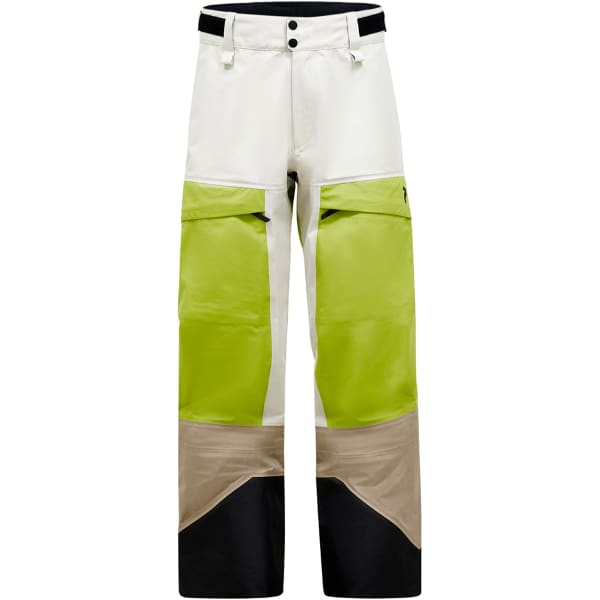 Pantalon de ski PEAK PERFORMANCE M GRAVITY GORE-TEX 3L PANTS SAND FOG/STAND OUT GREEN/AVID BEIGE