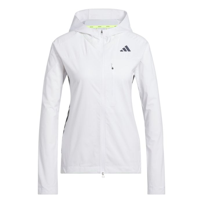adidas Dame Jakker Adizero Jacket Hvid