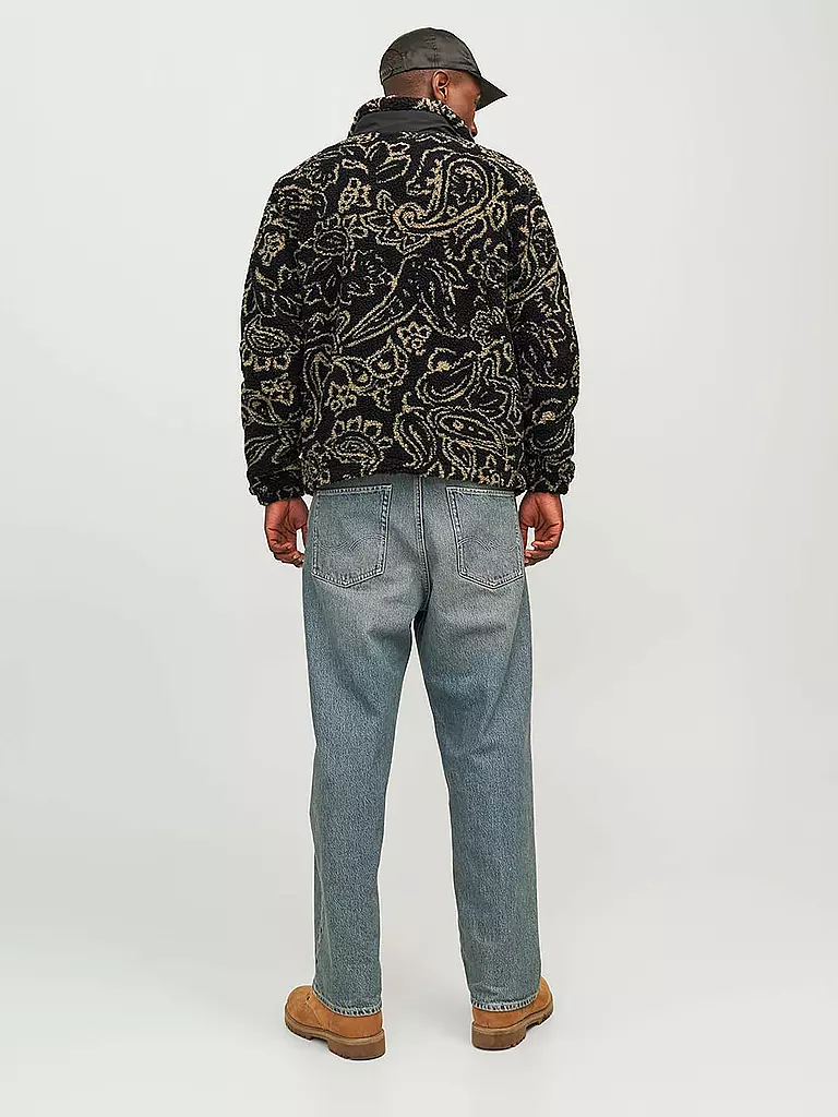 JACK & JONES Fleecejacke JORVESTERBRO grau