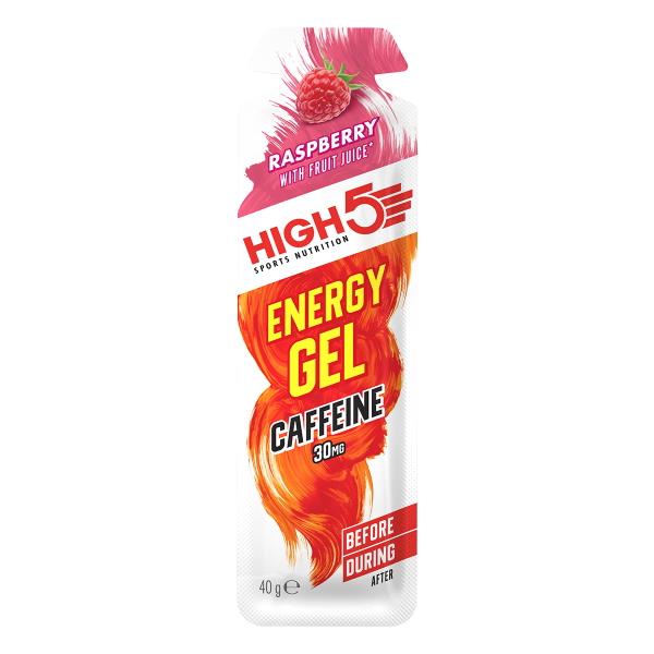 High5 EnergyGel Caffeine Raspberry 32 ml