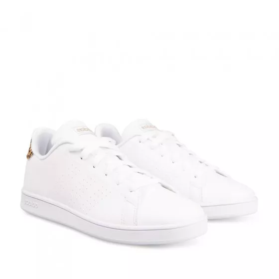 Baskets BLANCHES ADIDAS Advantage K