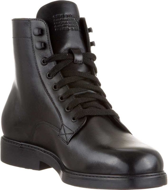 Levi's - Lace-up Booties - Schoenen - Zwart - Leer