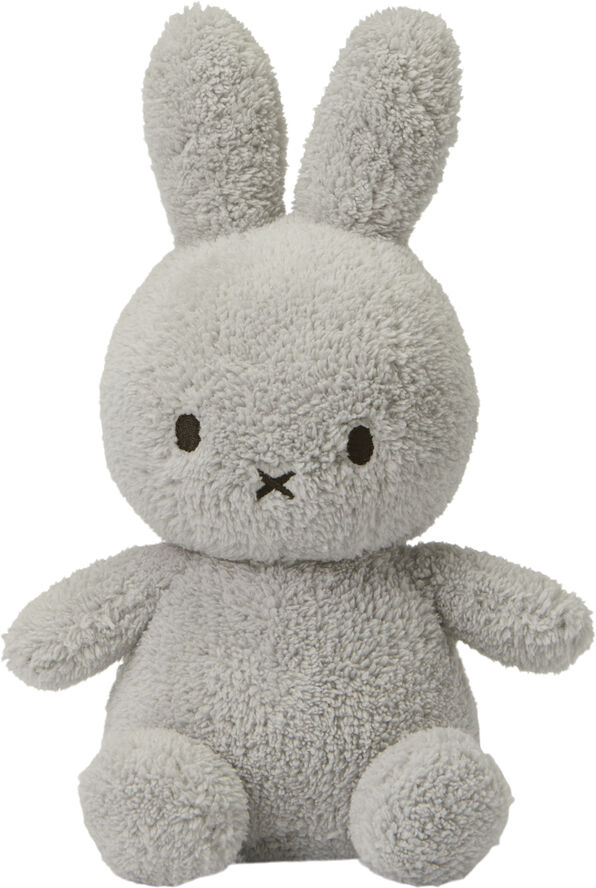 Bon Ton Toys Miffy Sitting Terry Light Grey - 23 cm Grey