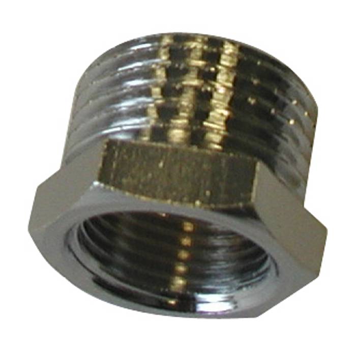 Nippelmuffe forkromet 1/2