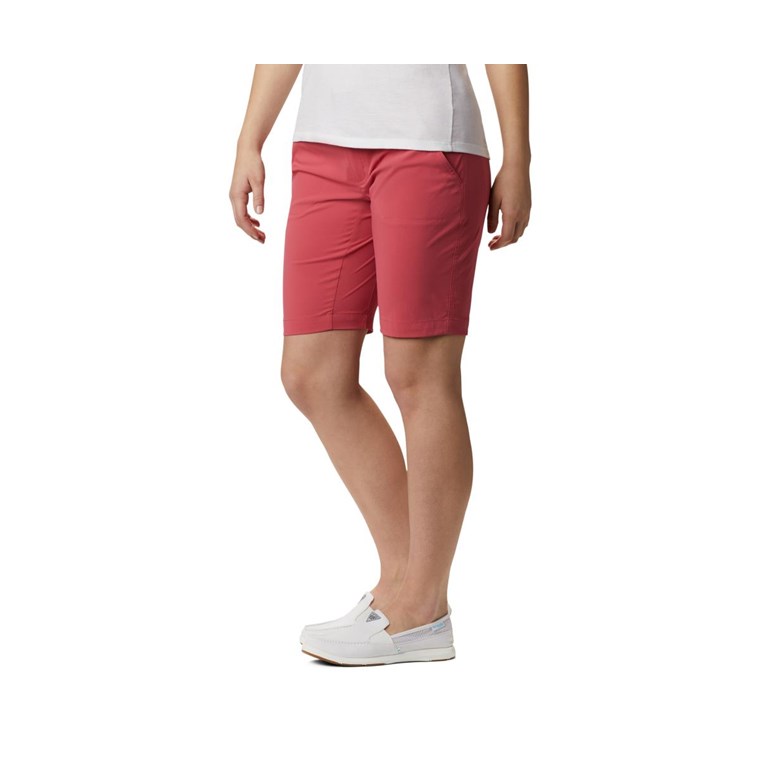 Columbia Saturday Trail Long Shorts Women Rouge Pink