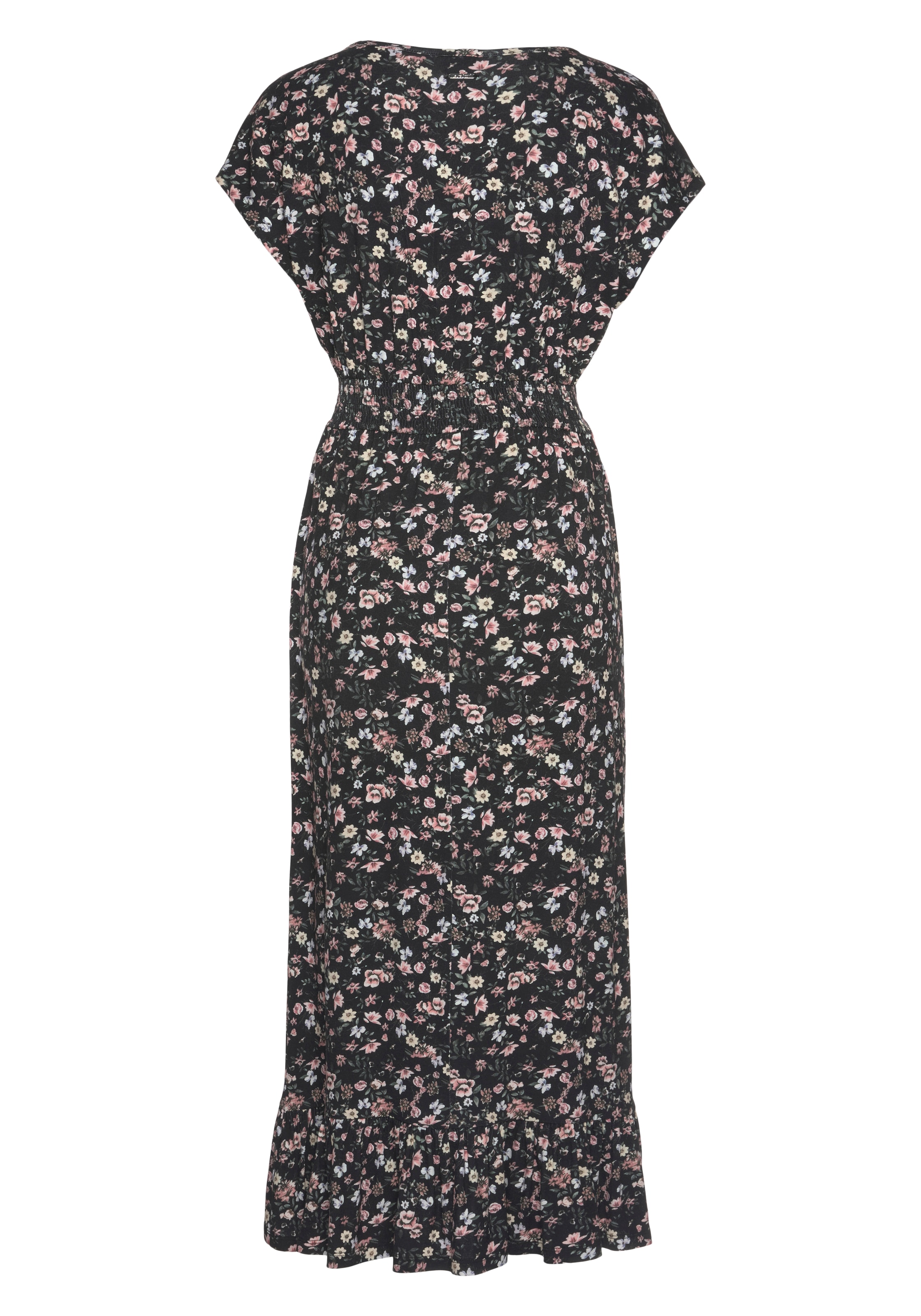 Laura Scott Midikleid wadenlang,  elegant,  aus Viskosemischung,  ärmellos,  geblümt