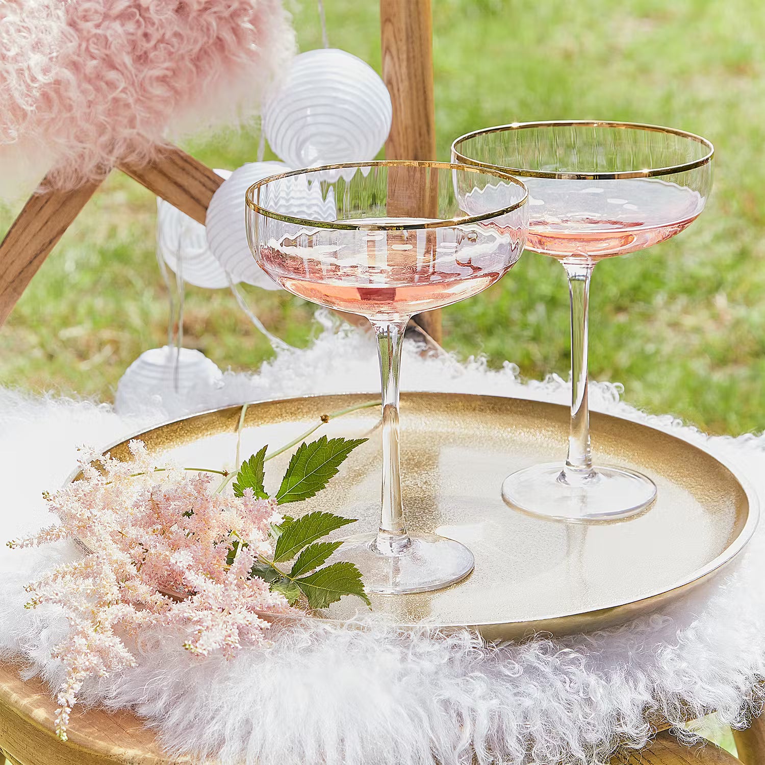 GOLDEN TWENTIES Champagnerschale 2er-Set