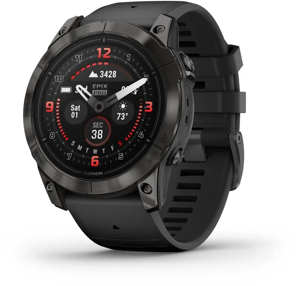 Garmin epix Pro Sapphire Generation 2, 51 mm Carbon Gray