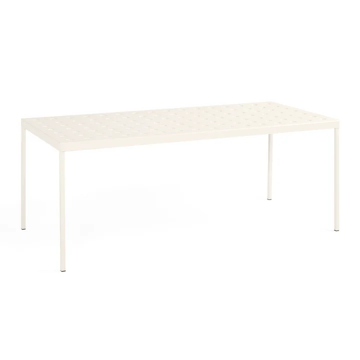 HAY - Balcony Esstisch, 190 x 87 cm, chalk beige