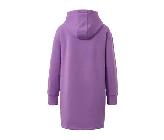 Langes Kapuzensweatshirt