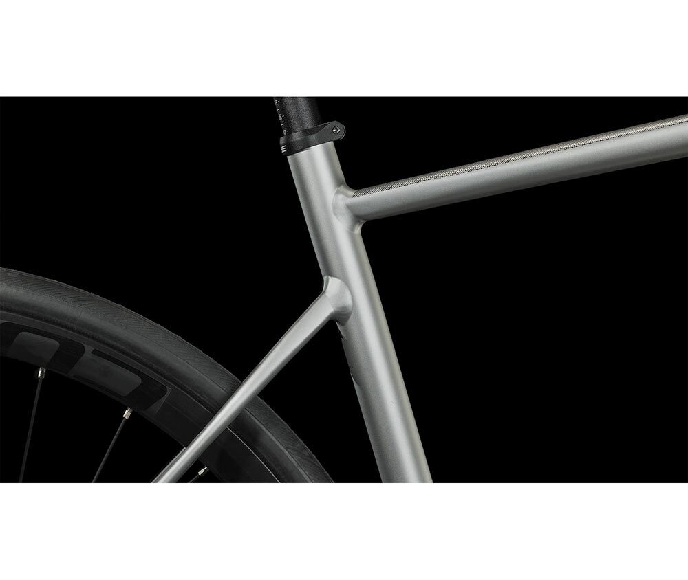 Cube Attain Pro Racefiets Zilver/Oranje Heren
