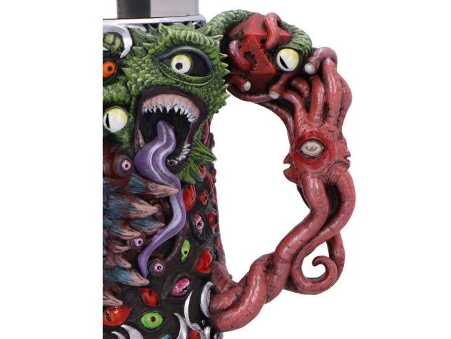 Nemesis Now Krug Dungeons & Dragons Beholder 600 ml Offiziell lizenzierter, handbemalter Krug
