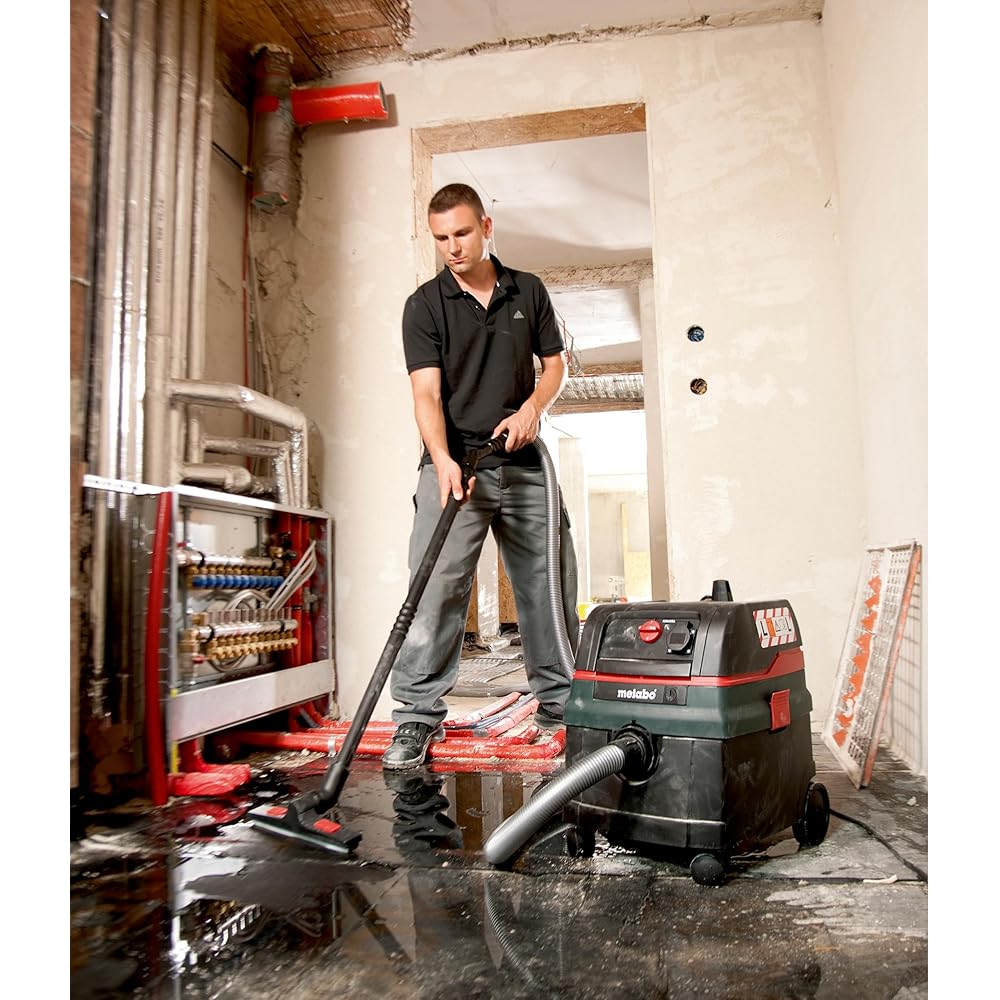 Metabo ASR 25 L SC 6.02024.00 Aspirateur industriel, Noir/Vert : Cuisine et Maison